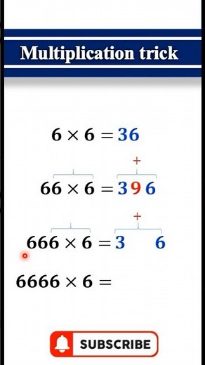 Multiply faster than a calculator using this method #maths