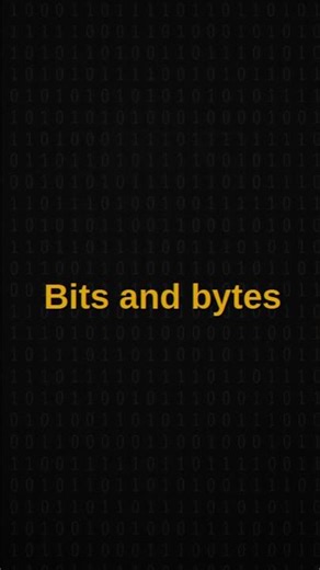 Bits and bytes #computereducation