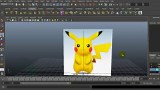 用Maya快速做一只3D皮卡丘！
