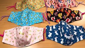 Last month, STFood Online editor Hedy Khoo shared about sewing colourful cloth masks at home with her mother Sheila. Now, here is Mrs Khoo's step-by-step guide to making masks. https://str.sg/JgPL | The Straits Times