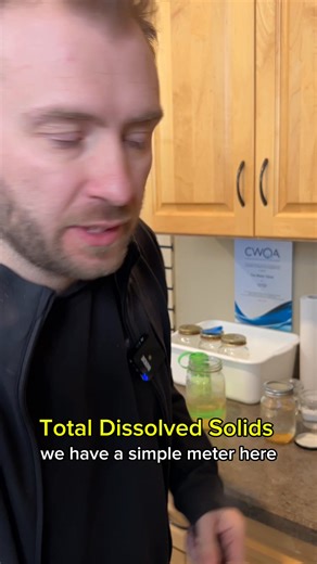 Here's how we test for TDS-Total Dissolved Solids in your water. We have a simple meter we use. #watertest #water #dirtywater | The Water Clinic | Facebook