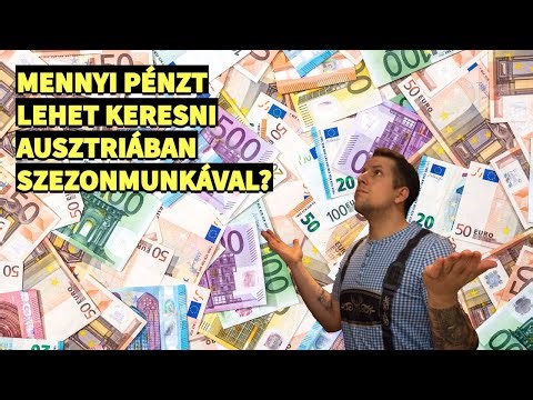 Mennyi Pénzt lehet keresni ausztriai szezonmunkával? 2023 CV PROF