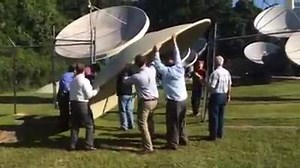 4.4K views · 25 reactions | We've been busy this morning at Local 15. Two new satellite dishes were delivered, and some of us helped to unload it. Check out the video below! #Teamwork | WPMI NBC 15 News | Facebook