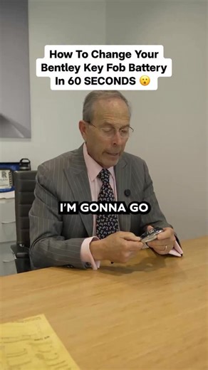 Bentley Palm Beach on Instagram: "Would you believe your key fob battery can be replaced without tools? All you need is this quick walkthrough. #carhacks #keyfobbattery #carownershiptips #keybatteryreplacement #bentley"