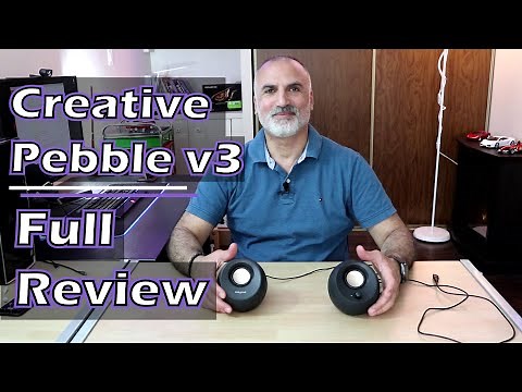 Creative Pebble v3 Computer Speakers Full Review & Sound Test