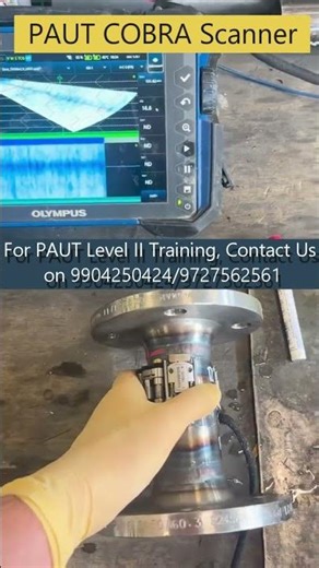 PAUT Cobra scanner ll Phased array Ultrasonic Testing