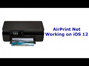 AirPrint Not Working After iOS 12 Update (Fixed)