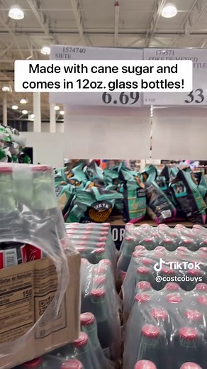 🥤 Mexican Coke is at Costco! Made with cane sugar and comes in 12oz. glass bottles! $33.99 for 24! #costco #cocacola #mexicancoke #sodalover