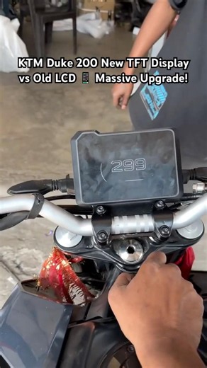 KTM Duke 200 New TFT Display vs Old LCD 📱 Massive Upgrade! #duke200