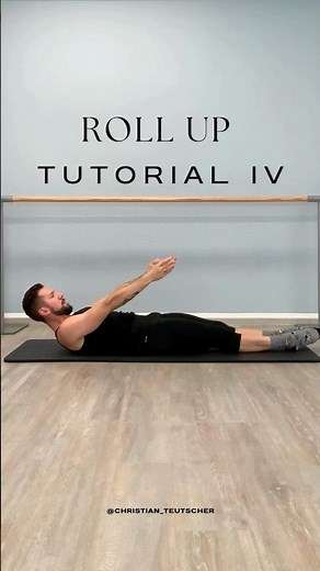 Pilates Roll Up Tutorial lV ! #pilatestips #pilatescore #pilatesabs