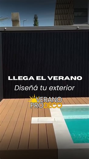 🌞 ¡Este verano, viví tu exterior con estilo! 🌿 En Prodeco, transformamos tus espacios al aire libre con diseño, calidad y durabilidad. Descubrí cómo darle vida a tu patio, terraza o jardín con nuestras soluciones: ✨ Decks que invitan a relajarte 🪨 Revestimientos en piedra que aportan carácter y elegancia 🌱 Jardines verticales que respiran naturaleza 🍃 Césped sintético que se ve increíble todo el año Es momento de disfrutar más tu casa. Este verano, hacelo con Prodeco. #VeranoProdeco #Diseño