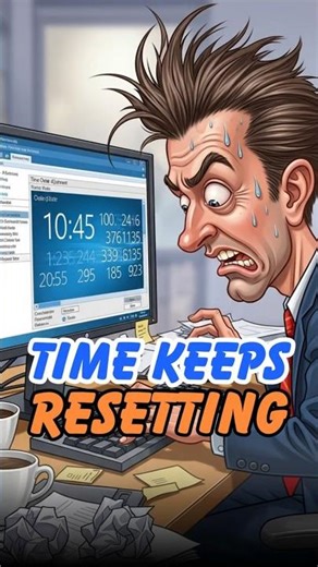 Windows Time Keeps Resetting? Fix Date, Sync Errors, and CMOS Battery Issues