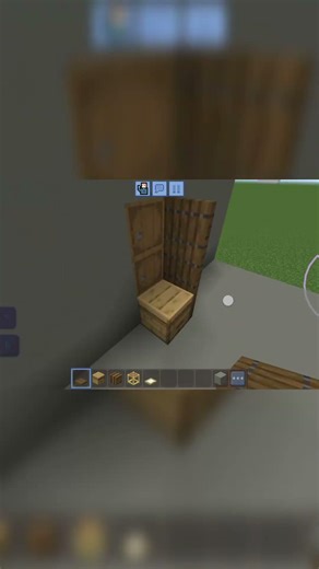 Cupboard idea in Minecraft #minecraft #minecraftguide #gaming #tutorial
