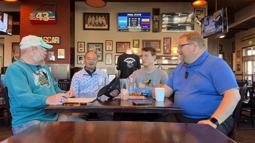 Trinity standout RB Hugh Meyer joins the show w/ Jared Scheeler to discuss FB and VB playoffs w/ Handsome Rob & Gaylon | Hettinger County Herald | Facebook