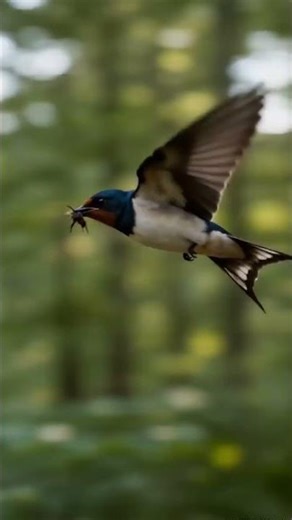 A MOTHER'S LOVE: The Incredible Journey of a Swallow 🕊️✨
