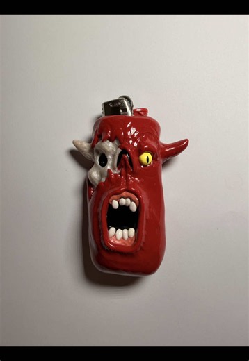 How to Make Your Lighter Geeked: DIY Clay Sculpture Wrap