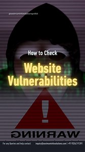 How Ethical Hackers Find Website Vulnerabilities 🔍 Learn basic steps & commands to check website security like an ethical hacker. ⚠️ For learning purpose only 💬 Comment what you want to learn next & get featured! Follow Axximum Infosolutions for more 🔐💻 #EthicalHacking #CyberSecurity #WebsiteSecurity #BugBounty #PenetrationTesting #InfoSec #HackingTutorial #CyberAwareness #EthicalHackerLife #LearnHacking #AxximumInfosolutions #TechEducation #CyberTips #DigitalSecurity | Axximum Infosolutions