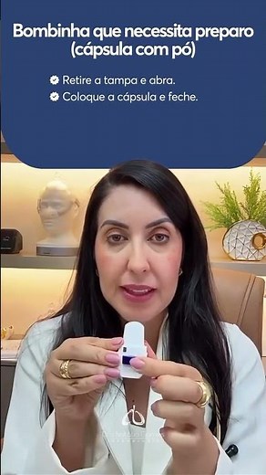 Guia Rápido: Como usar a bombinha de asma sem errar! #pneumologista