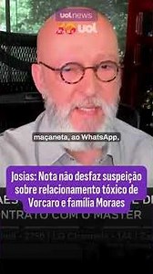 Josias: Nota não desfaz suspeição sobre relacionamento tóxico de Vorcaro e família Moraes
