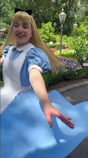 Alice in Wonderland UK Pavilion EPCOT #disney #disneyworld #disneycharacters #epcot