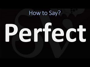 How to Pronounce Perfect? (2 WAYS!) ADJECTIVE Vs. VERB Pronunciation