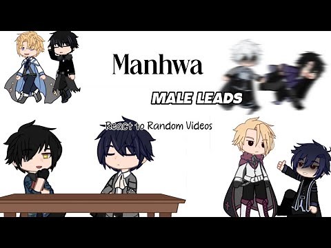 Manhwa male leads react to random videos || short || DISCONTINUED ||