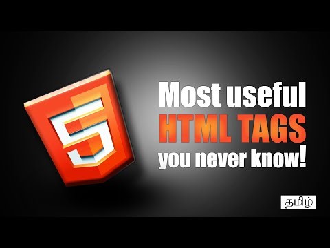 HTML Tags That Make You Look Like a Pro Developer | Basic HTML Tags in Tamil