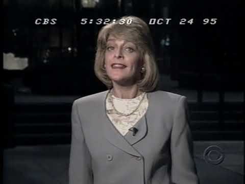 CBS Evening News open - 1995-10-24