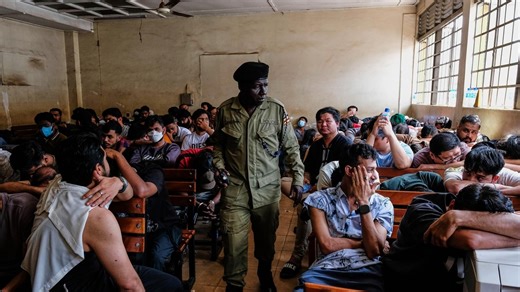 Uganda detains 231 foreigners in crackdown on possible human trafficking