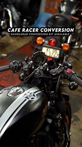 Cafe Racer Handle Conversion Kit Transform your motorcycle into a true café racer with this premium Handle Conversion Kit, built for aggressive stance, better control, and classic racer vibes. Features: Classic café racer riding position Sporty, low-profile handle setup Improved front-end feedback & control Strong, durable build quality Neat, clean conversion for a custom look Professional fitment available Perfect for riders who love retro style with modern control, available at Team Redditch. 