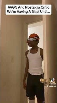 AVGN and nostalgia critic we’re having a blast until this happened 💀🤣￼