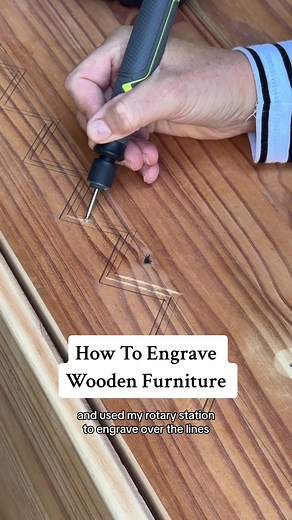 How To Engrave Wooden Furniture With Ease