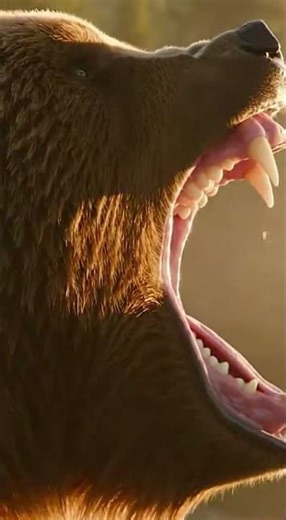 Roaring Bear #shorts #wildlife #foryou #bear