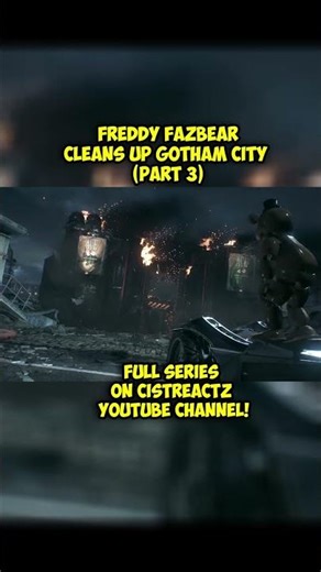 FREDDY FAZBEAR CLEANS UP GOTHAM CITY