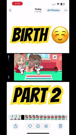 #gacha #gachalife BIRTH YEAH