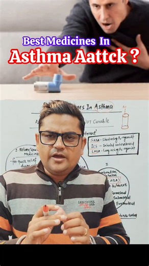 CIBLE classes on Instagram: "Best medicines in Asthma (दमा) ? #pharmacy #doctor #healthacre #asthma 🔥 ::::::⚕️⚕️⚕️ #inhaler"