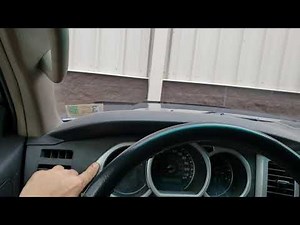 How to reset a maintenance light on a 2005 Toyota 4runner