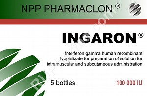 INGARON® (Interferon Gamma) 1-500000 IU/vial, 1-5 vials/pack