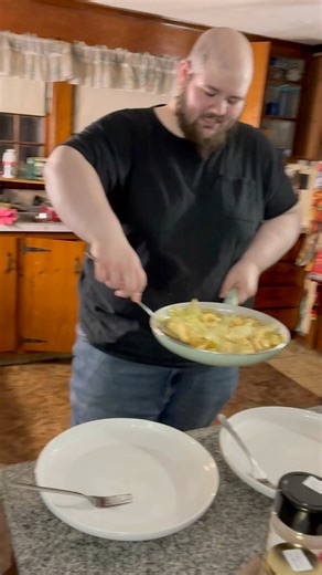 The recipe is inspired by Jas Robertson! We had to improvise as our oven is broken. 😆 But it was still great! #cabbage #cooking #kitchen #Home | MJ Devine Bruso