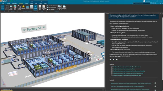 Introducing the AI Powered Copilot for Siemens Plant Simulation software [VIDEO] - Tecnomatix