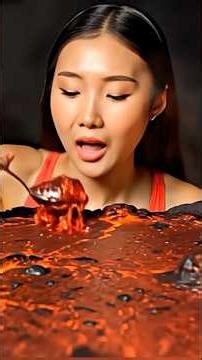 China Food Dish Favourites volcano Food Eat चाइना कुछ भी खाती है #story #chaina #world_explore211