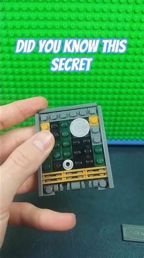 Do you know this secret with the Lego game boy set?