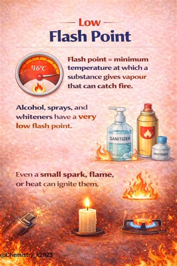  Title Why Alcohol, Sprays, and Whitener Catch Fire Easily ...