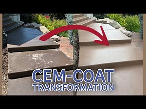 Concrete Color Matching & Restoration | Fix Discolored Stairs with CemCoat