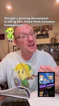 Tonight's Gaming Devotional: Crafting Epic Items from Common Components #videogames #crafting