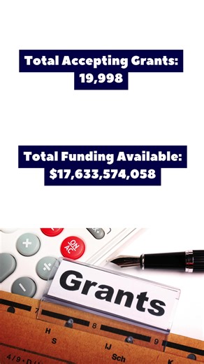 Grant Opportunity Tracker Here’s what’s currently available. These numbers shift as new grants are released and others close. 👉 Track the latest opportunities now at TheGrantPortal.com #GrantOpportunity #GrantTracker #GrantFunding #NonprofitGrants #SmallBusinessGrants #IndividualGrants #FundingOpportunities #GrantSearch #FindGrants #TheGrantPortal
