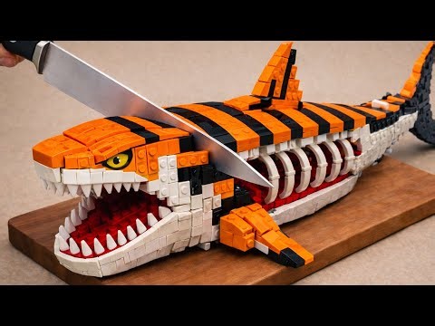 From Ocean MONSTER to Sushi: Giant TIGER Shark Cooking Challenge!