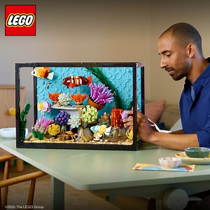 Curate your own Tropical Aquarium. | LEGO