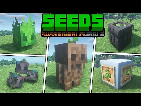 UN MOD DE REALISMO/CONTAMINACIÓN!!! | Seeds: Sustainable World | Minecraft 1.16.5~1.19.2