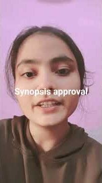 synopsis approval ignou students December 2025 approval status ignou student synopsis project